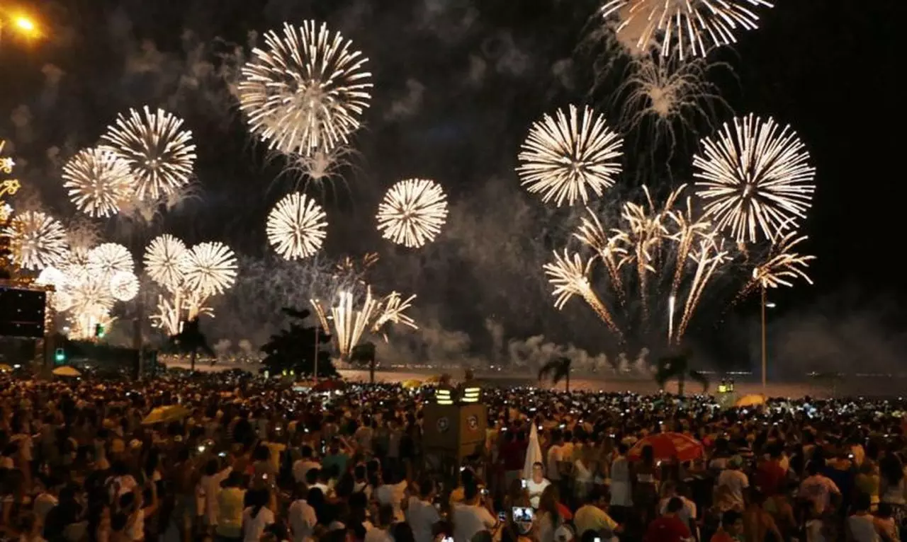 Réveillon em Florianópolis. Foto: Divulgação, PMF
