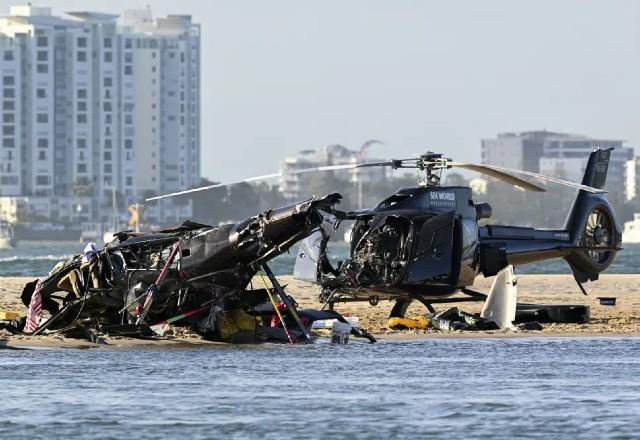 Primeiros socorros foram realizados por banhistas e equipes de emergência | Dave Hunt/AP, via SBT News

