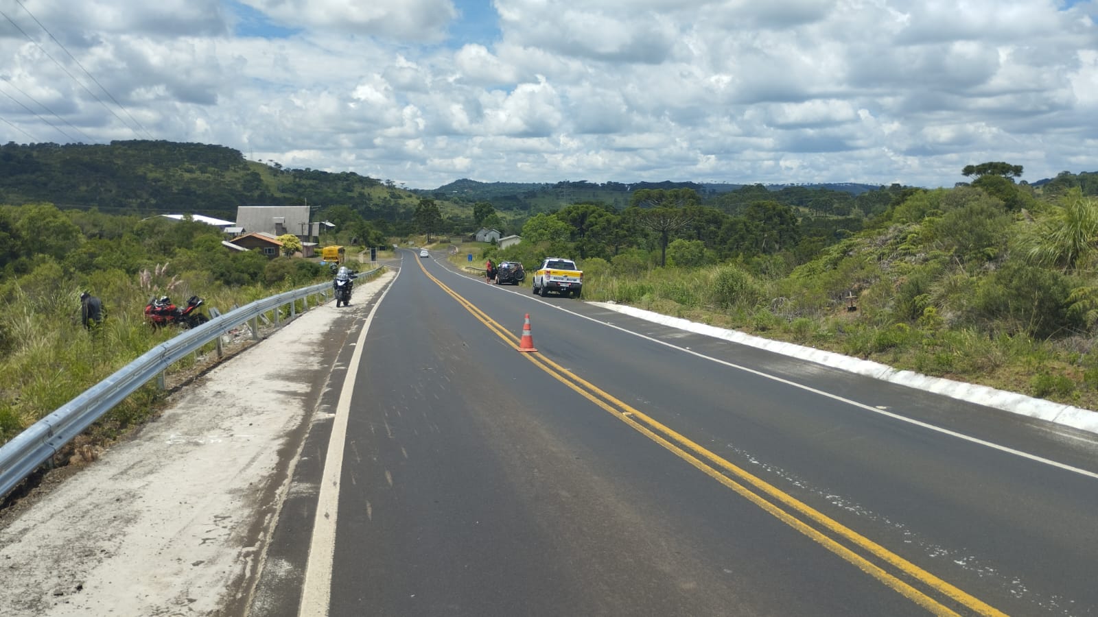 Foto: Polícia Militar Rodoviária de Santa Catarina