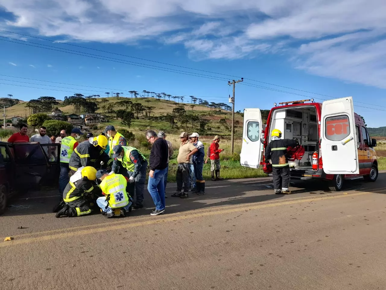 Foto: Corpo de Bombeiros Militar