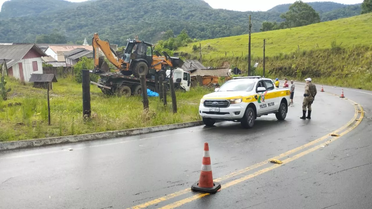 Foto: Polícia Militar Rodoviária de Santa Catarina