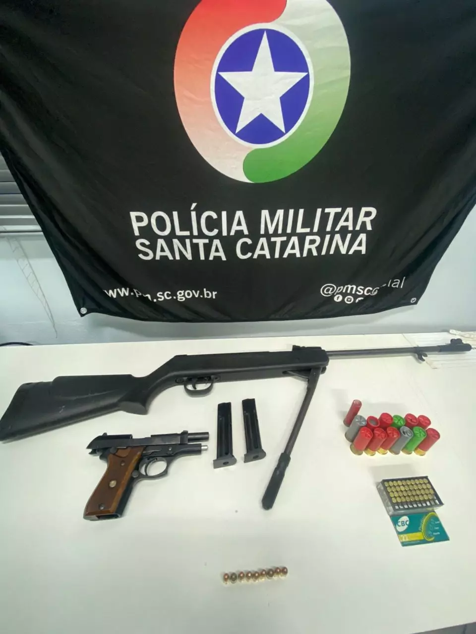 Foto divulgação Polícia Militar