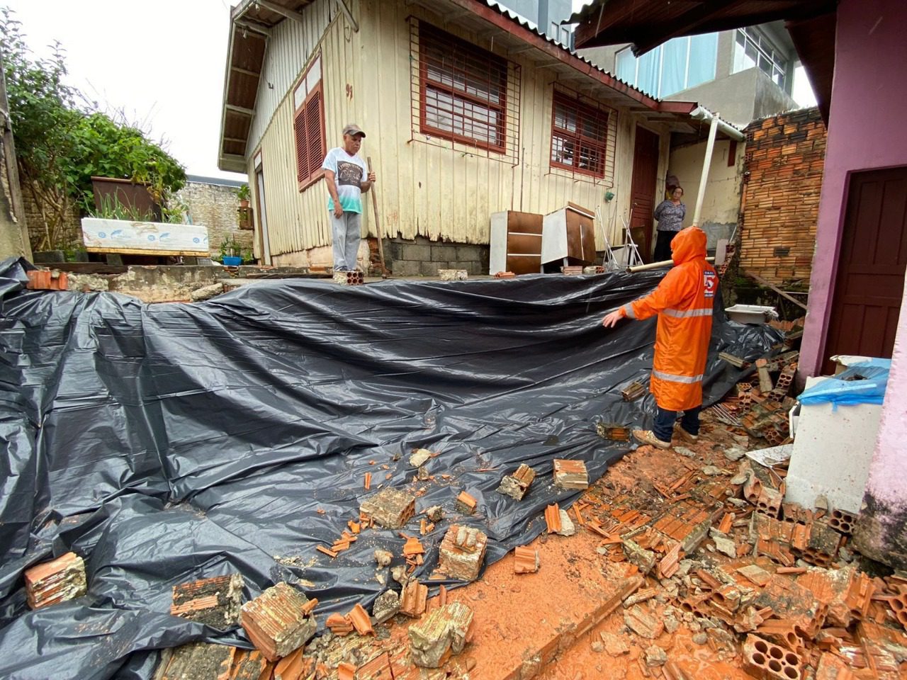 Foto: Defesa Civil Municipal/ Reprodução
