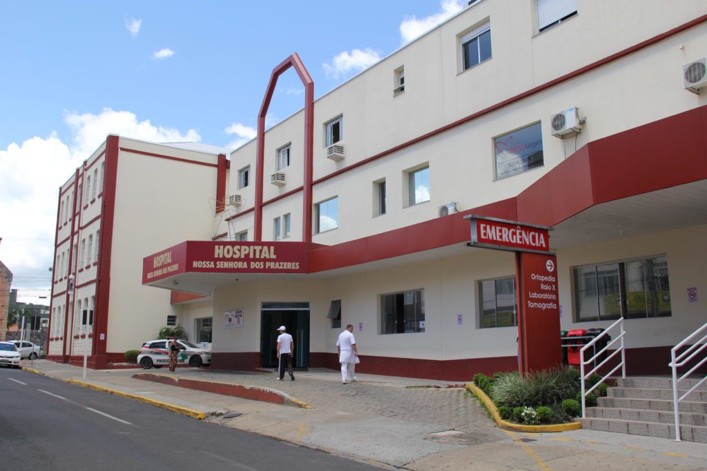 Hospital Nossa Senhora dos Prazeres, em Lages. | Foto: Prefeitura de Lages, Divulgação