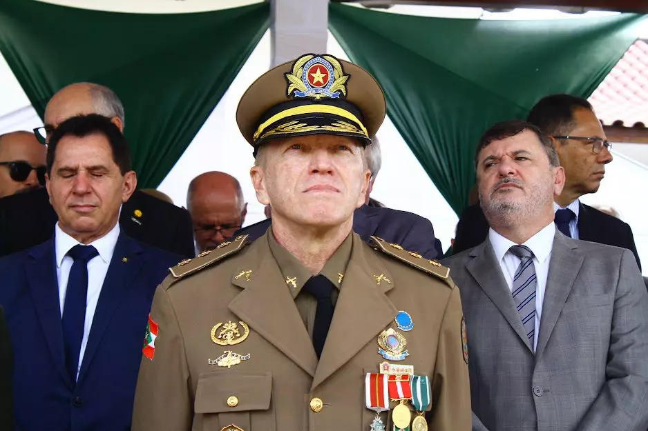 O coronel anitense assumiu o comando da Polícia Militar de Santa Catarina na segunda-feira (2). | Foto: Cabo Guilherme Bassan