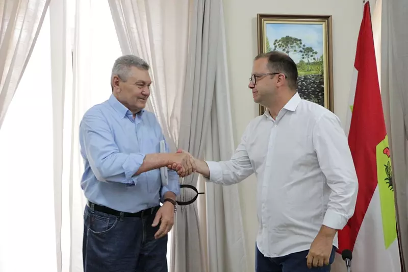 O vice-prefeito Juliano Polese assume a Prefeitura de Lages para os próximos 30 dias, no lugar de Antonio Ceron. | Foto: Toninho Vieira