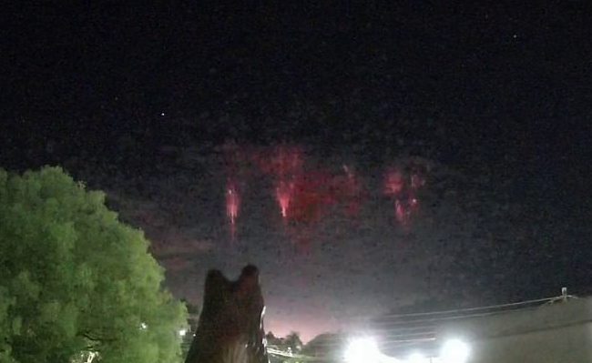 Foto: @meteorosmontecastelosc / @jocimarjustino