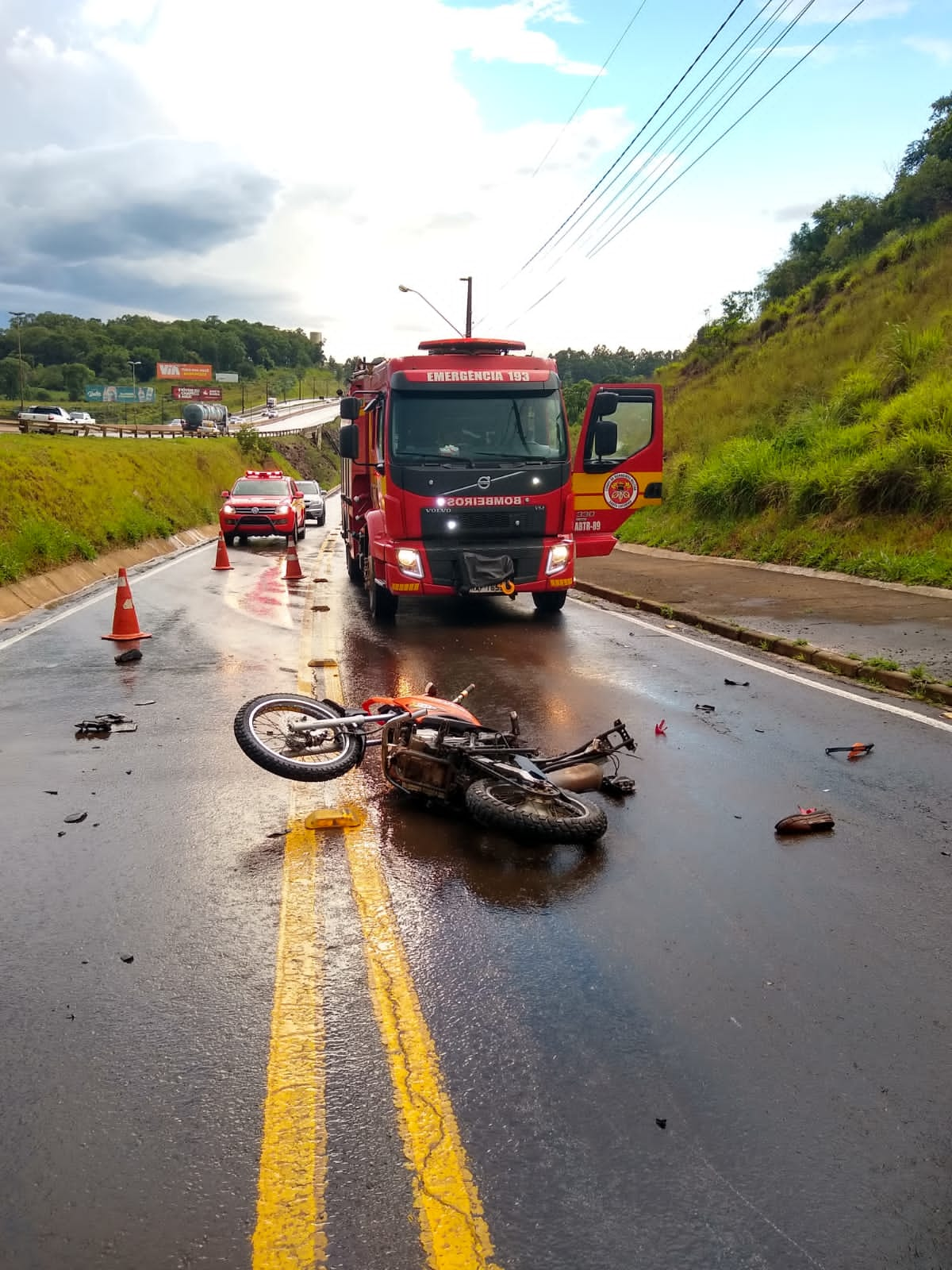 Foto: Corpo de Bombeiros Militar de Santa Catarina (CBMSC)