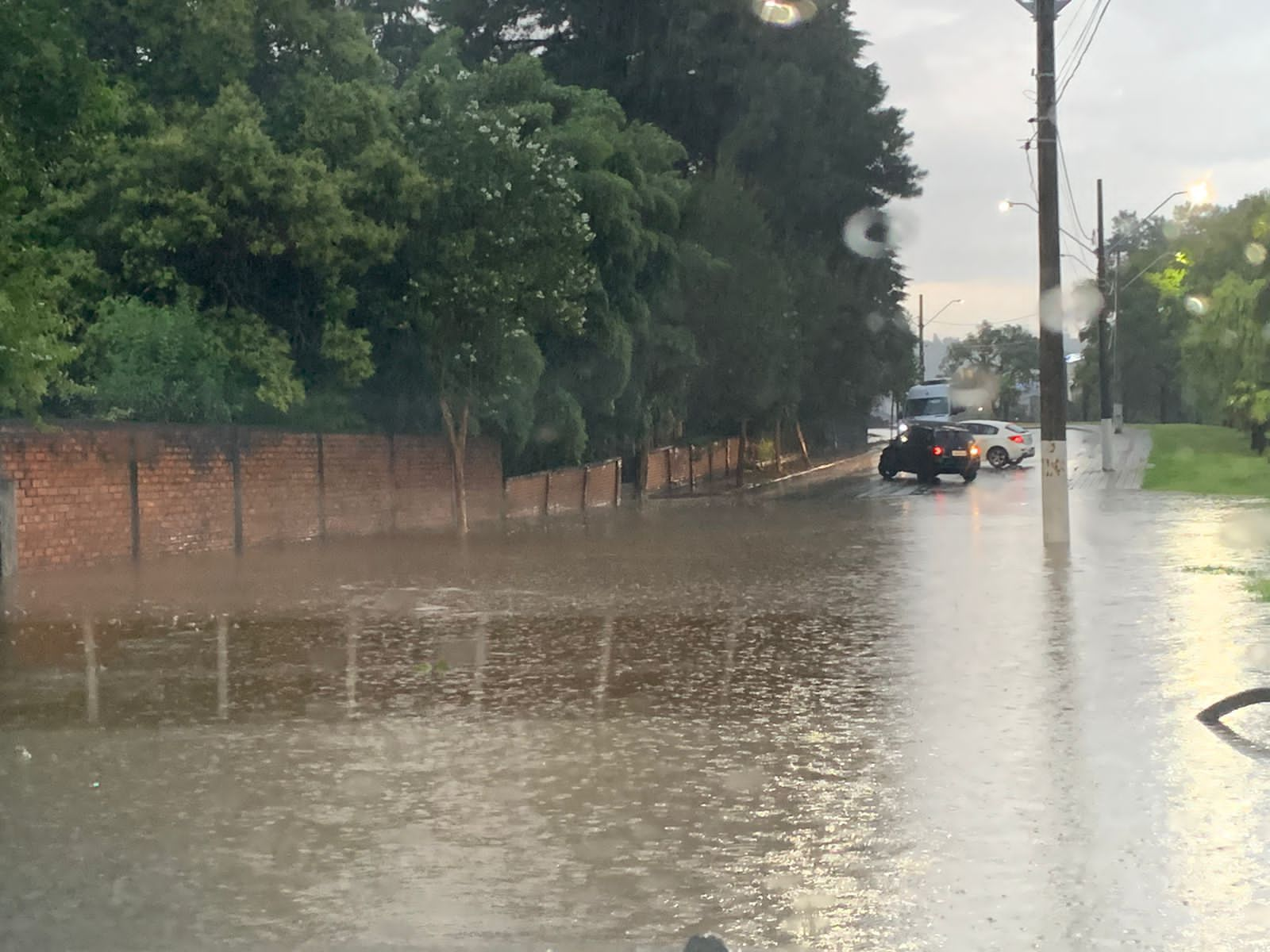 Os bairros mais afetados foram Martello, Bello, Vereda dos Trevos, Vila Santa Terezinha, Berger, Gioppo e Centro | Foto: divulgação/Prefeitura Municipal de Caçador