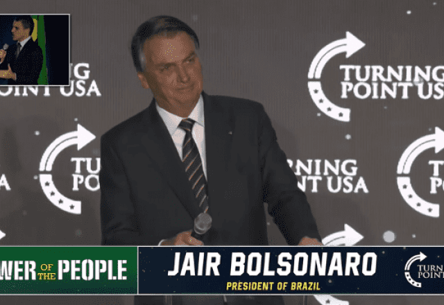 Em eventos nos EUA, Bolsonaro exalta os feitos de seu governo, critica Lula, mas não comenta caso Marcos do Val | Foto: Reprodução

