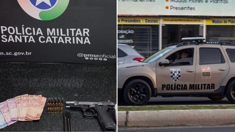 Foto: Polícia Militar de Santa Catarina