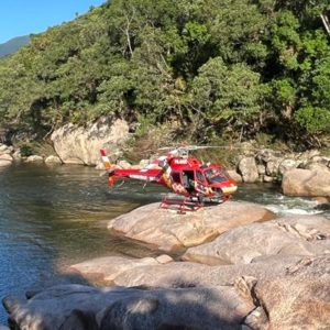 Foto: Batalhão de Operações Aéreas (BOA) / Corpo de Bombeiros Militar de Santa Catarina (CBMSC) / Divulgação 