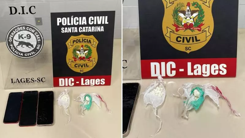 Foto: Polícia Civil de Santa Catarina, Reprodução