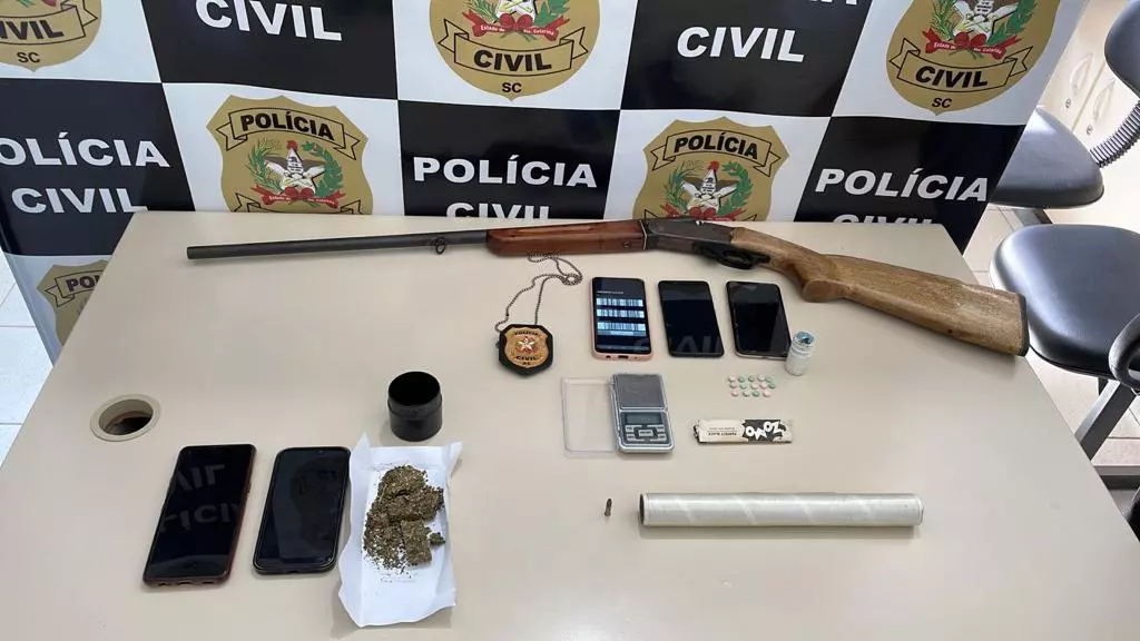 Foto: Polícia Civil de Santa Catarina