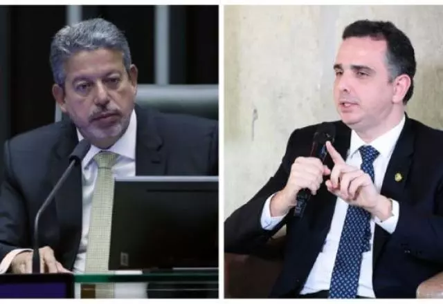 Arthur Lira (PP-AL) e Rodrigo Pacheco (PSD-MG) tentam recondução à presidência da Câmara e do Senado, respectivamente | Reprodução/Câmara e Senado, via SBT News

