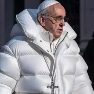 Imagem de papa francisco com roupa inusitada é falsa | Twitter/Reprodução