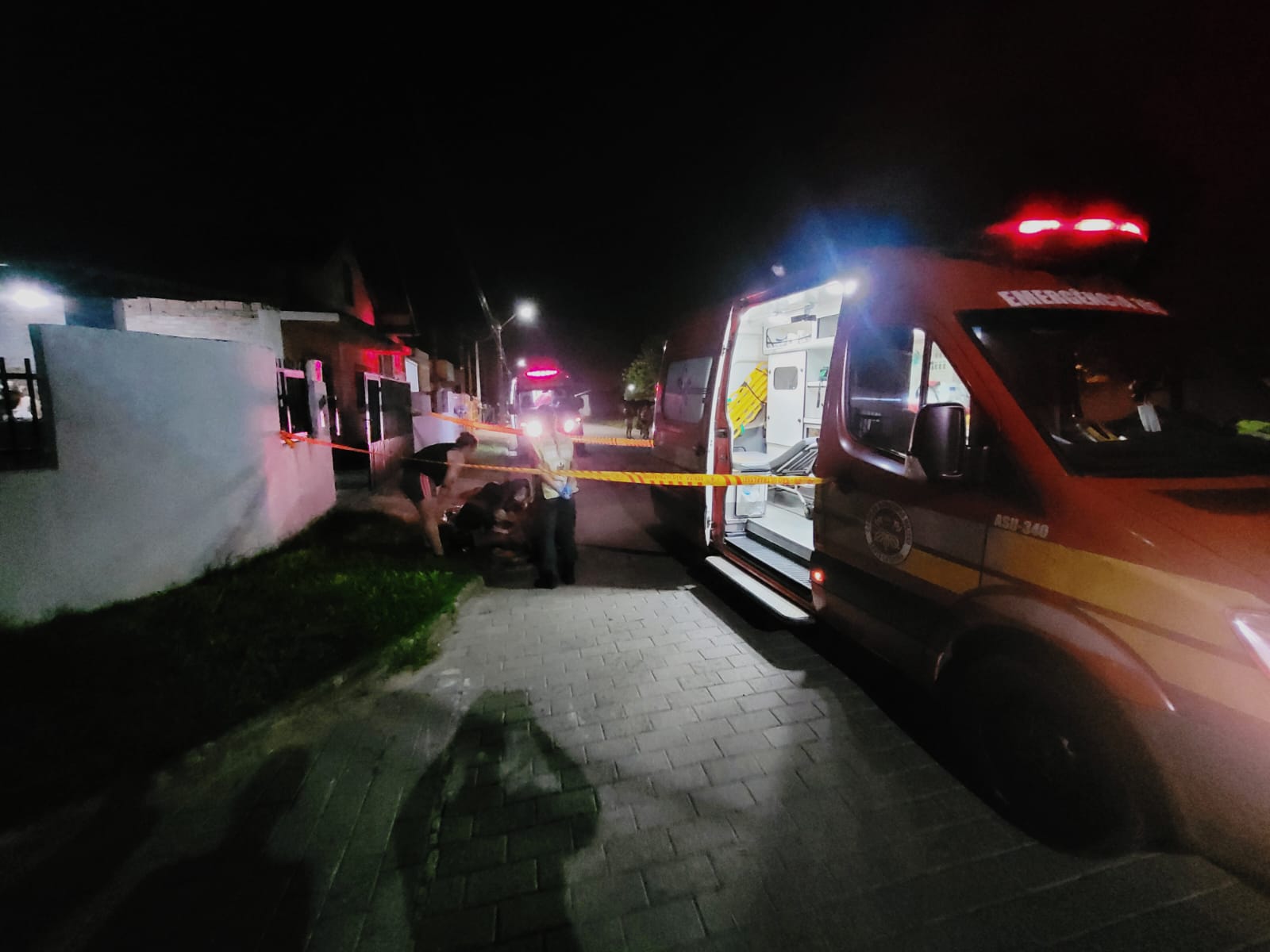 Foto: Bombeiros Voluntários de Penha/Divulgação 