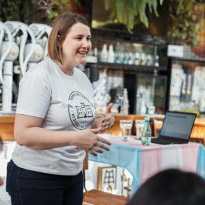 Laura Aguiar, Head de Conhecimento e Cultura Cervejeira da Ambev. Foto: Divulgação 