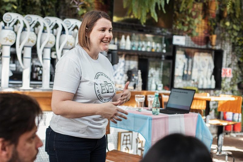 Laura Aguiar, Head de Conhecimento e Cultura Cervejeira da Ambev. Foto: Divulgação 