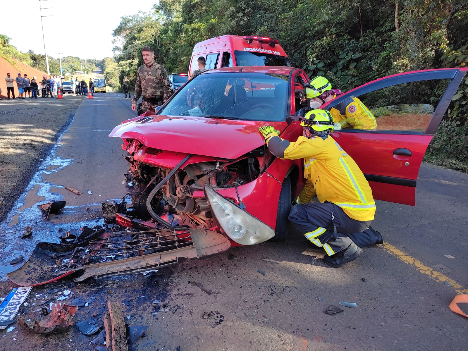 Foto: Corpo de Bombeiros Militar/Divulgação 