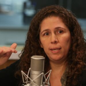 Brasília (DF), 04-04-2023 – A ministra da Gestão e Inovação  em Serviços Públicos, Esther Dweck, participa do programa A Voz do Brasil. Foto Valter Campanato/Agência Brasil.
 