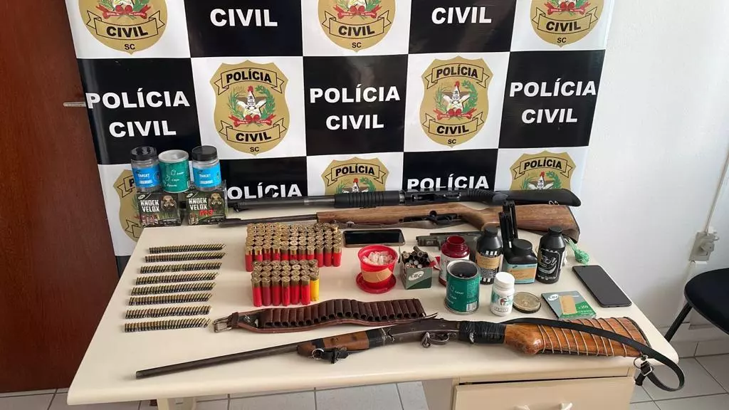 Foto: Polícia Civil de Santa Catarina