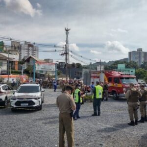 Foto: divulgação/Corpo de Bombeiros Militar de Santa Catarina