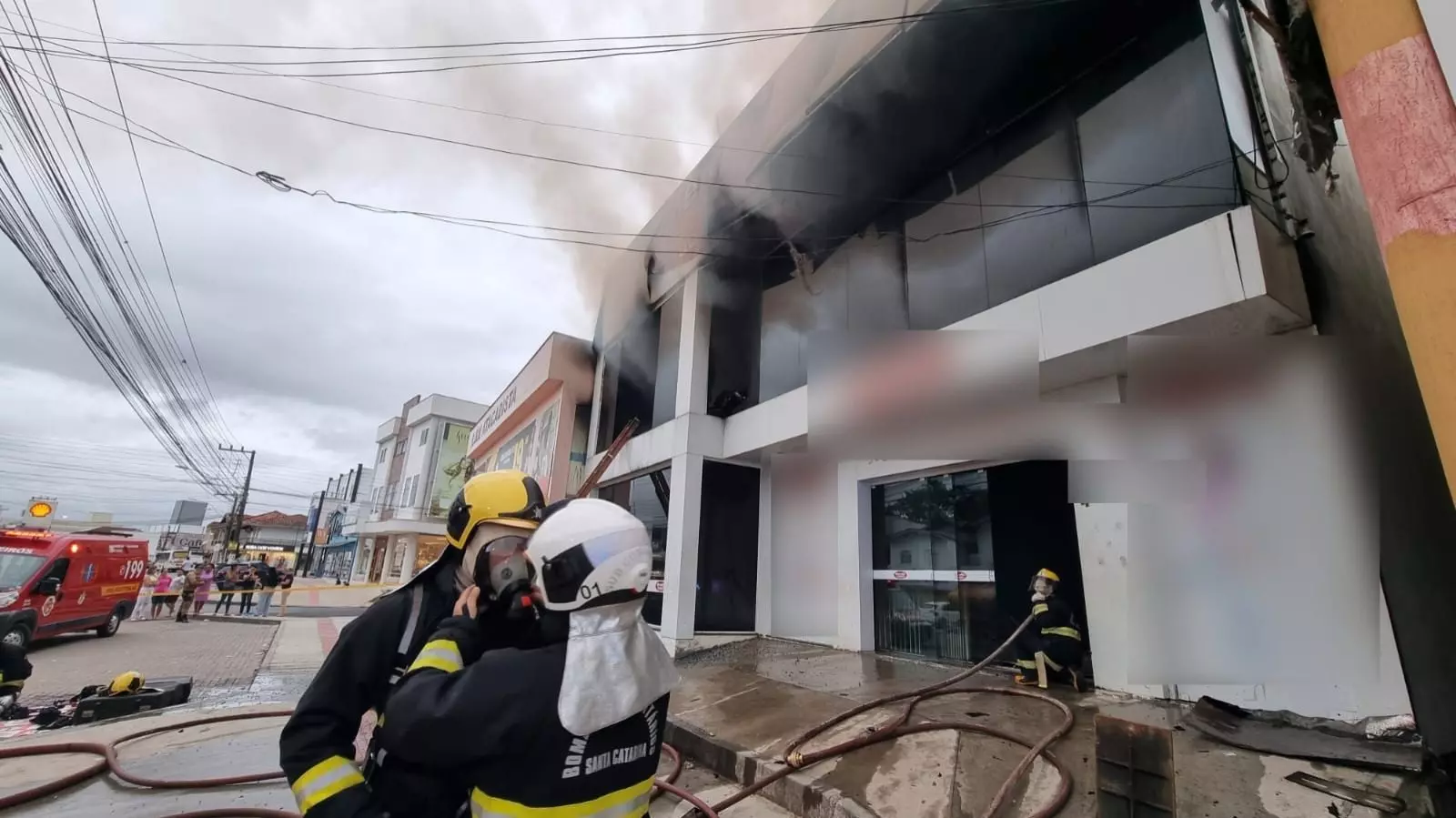 Imagem: Corpo de Bombeiros Voluntários | Divulgação