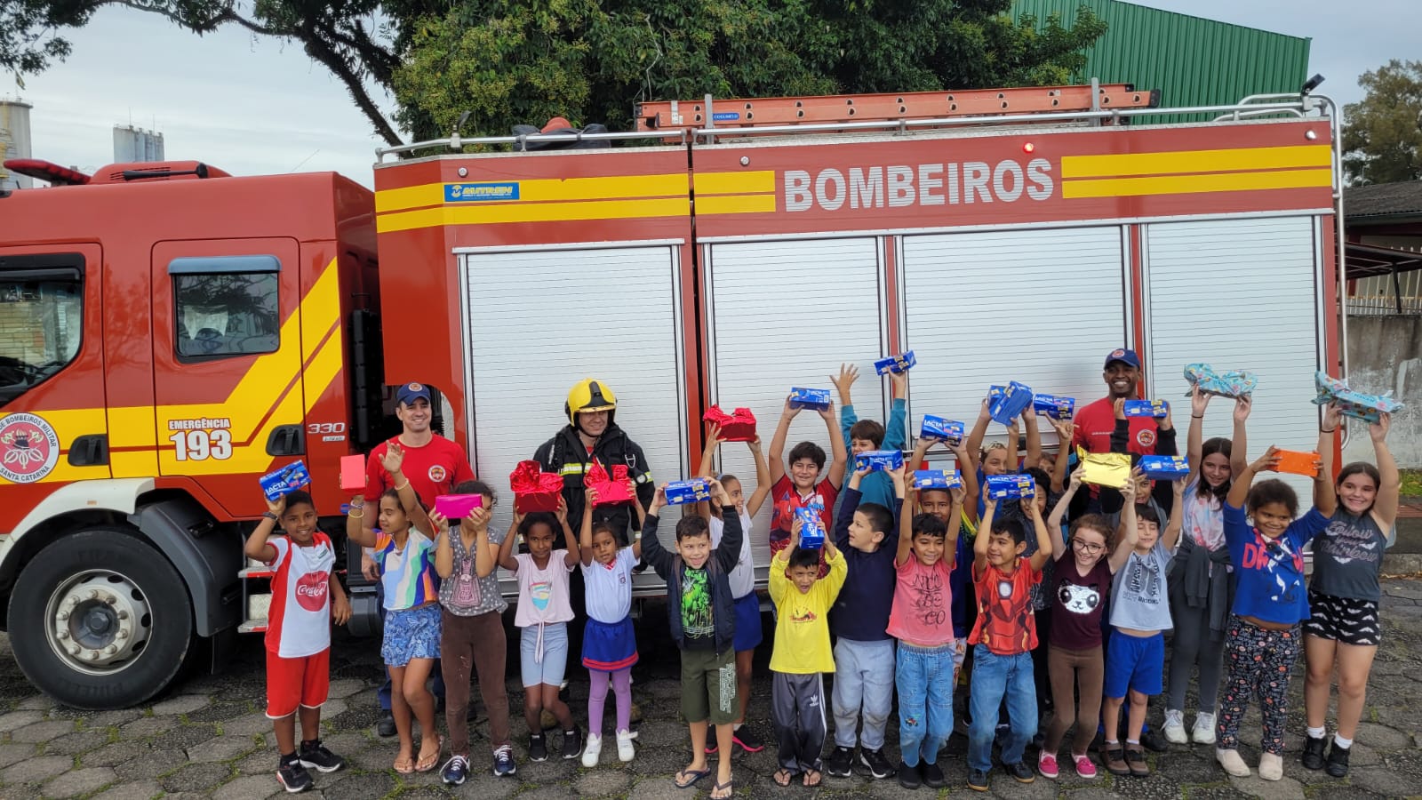 Imagem: Corpo de Bombeiros | Divulgação