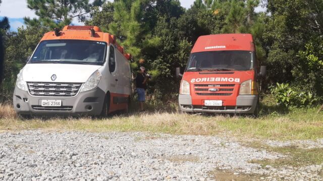 denúncias de abandono de ambulâncias em Palhoça