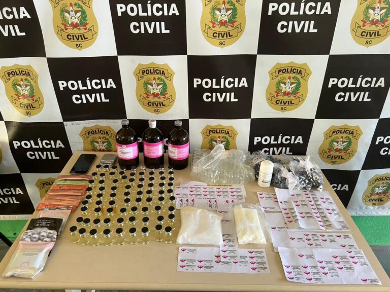 Foto: Polícia Civil de SC.