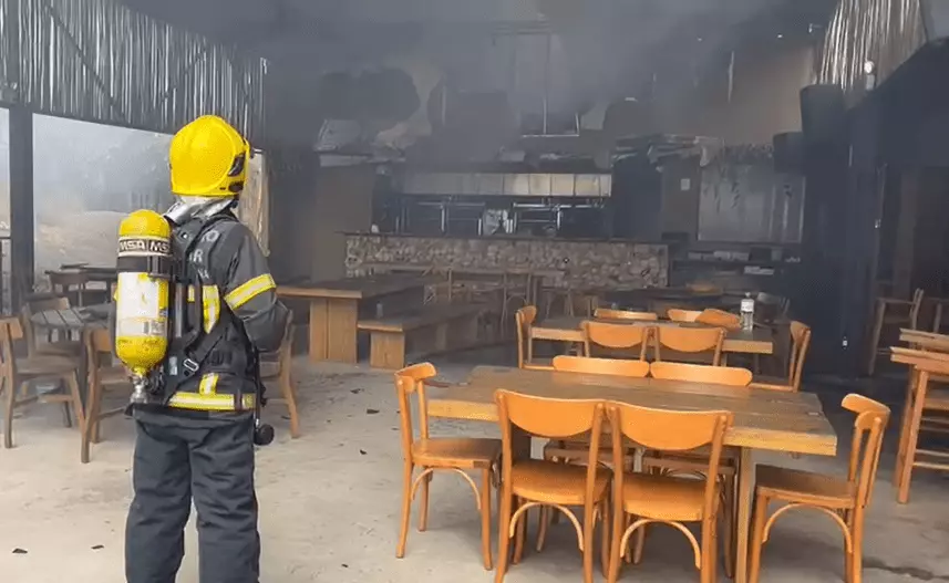 Foto: Bombeiro Losso / Corpo de Bombeiros Militar de Santa Catarina (CBMSC)