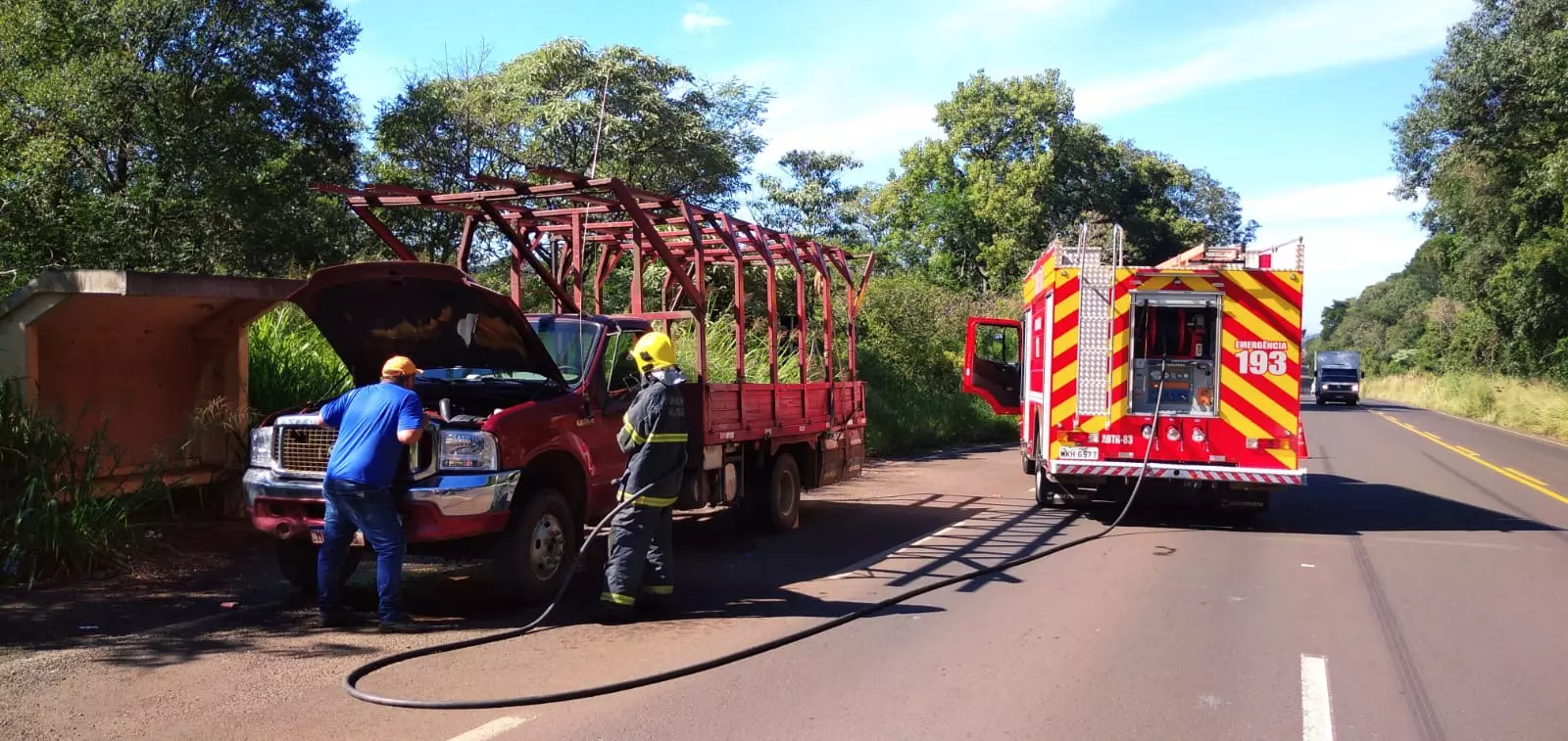 Foto: Corpo de Bombeiros | Divulgação