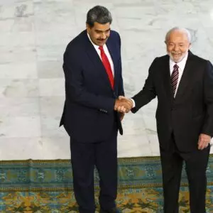 Brasília (DF), 29/05/2023 - O presidente Luiz Inácio Lula da Silva recebe o presidente da Venezuela, Nicolás Maduro, no Palácio do Planalto. Foto: Marcelo Camargo/Agência Brasil