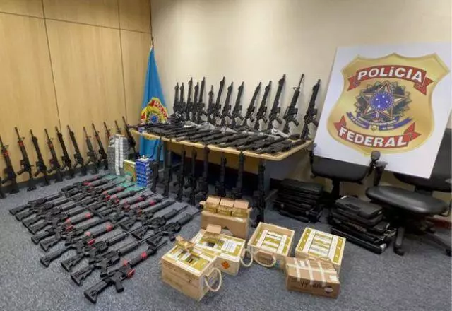 Polícia Federal realiza operação contra posse de armas ilegais | Reprodução/Polícia Federal.