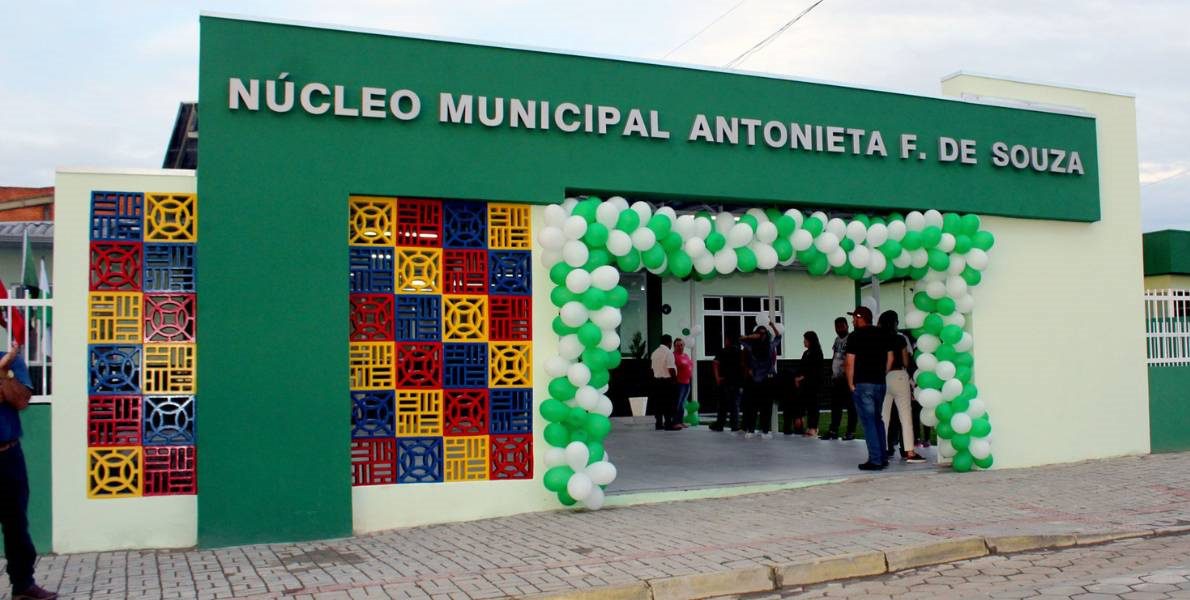 O Complexo Educacional Jussara Rodrigues da Cruz, de Palmeira, recebeu mais de R$ 700 mil em investimento. | Foto: Assessoria da prefeitura de Palmeira