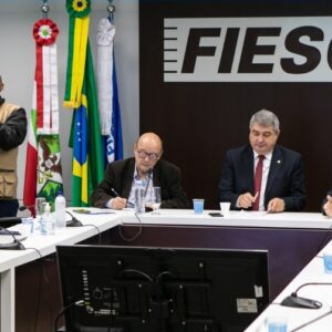 Reunião entre Fiesc e DNIT | Foto: Divulgação 