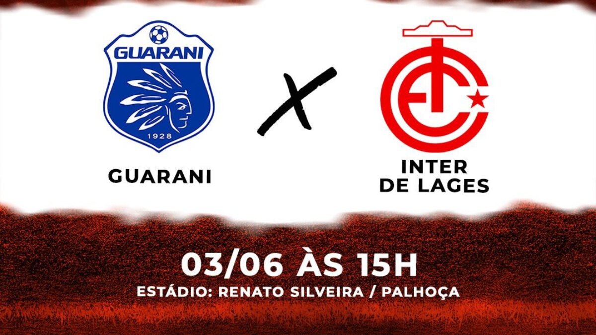 AO VIVO - GUARANI X INTERNACIONAL - CAMPEONATO CATARINENSE SÉRIE B