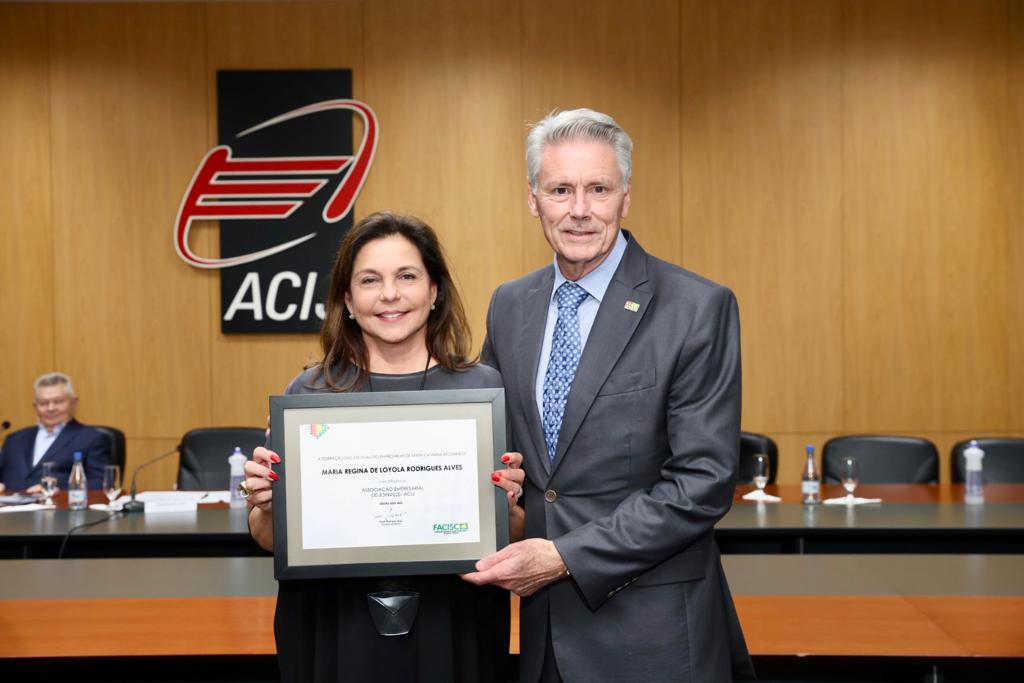 Segundo mandato da empresária Margi Loyola na presidência da ACIJ. Foto: ACIJ, Reprodução 