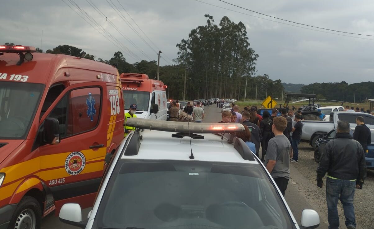 Foto: Corpo de Bombeiros Militar de Santa Catarina (CBMSC)