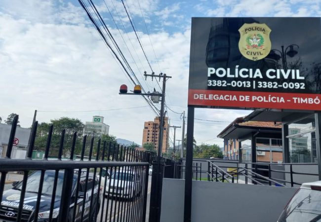 Foto: Polícia Civil de Timbó/Divulgação.