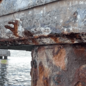 Situação das pontes é preocupante. Foto: Reprodução 