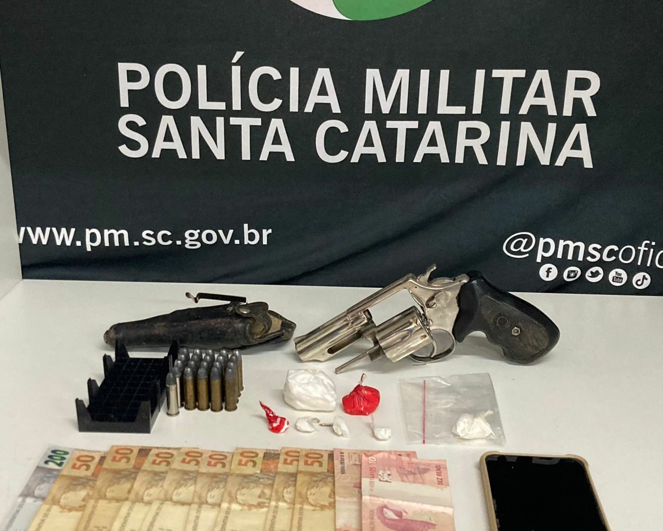 Foto divulgação Polícia Militar SC 