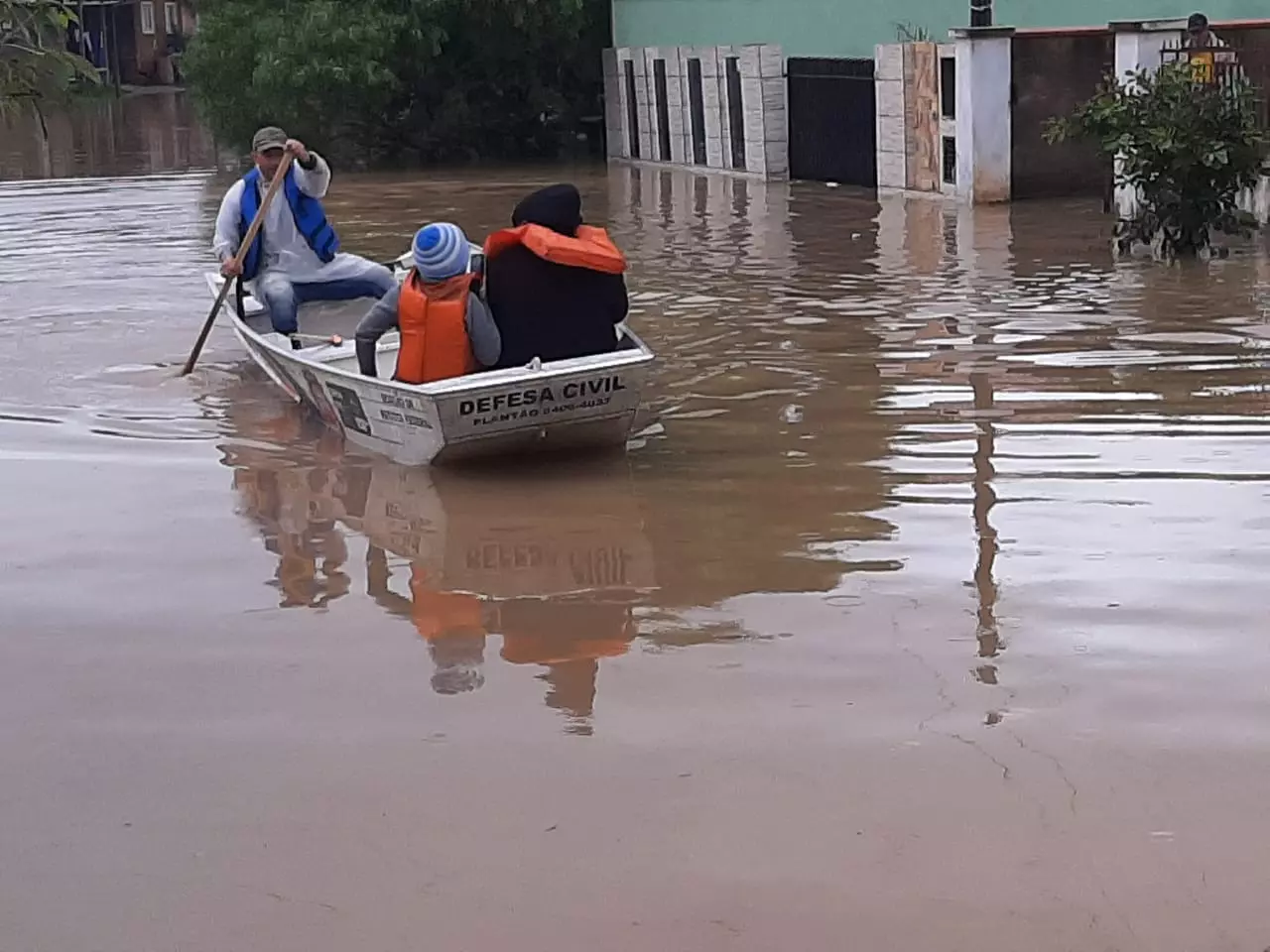 Foto: Defesa Civil de Santa Catarina. 