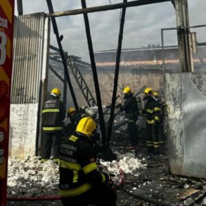 Foto: Corpo de Bombeiros/Divulgação.