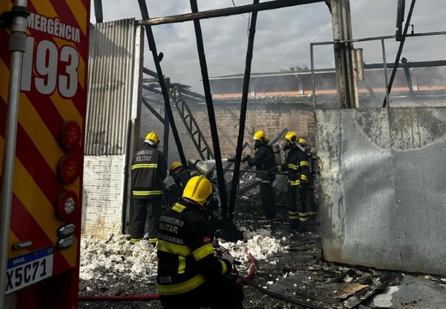 Foto: Corpo de Bombeiros/Divulgação.