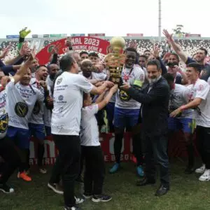 Nação foi o campeão da Série B do Catarinense. Foto: Fernando Ribeiro/FCF