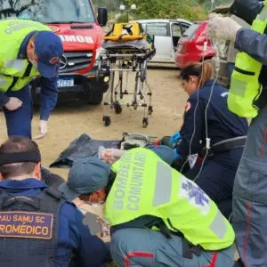 Foto: divulgação/Corpo de Bombeiros de Santa Catarina