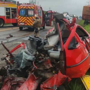 Foto: Corpo de Bombeiros Militar de Santa Catarina (CBMSC) / Reprodução 