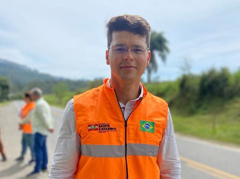 José Ricardo Costa assumiu a coordenadoria regional de infraestrutura no Planalto Catarinense | Foto: Reprodução/Redes Sociais